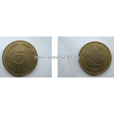 5 pfennig 1989 D - NSR